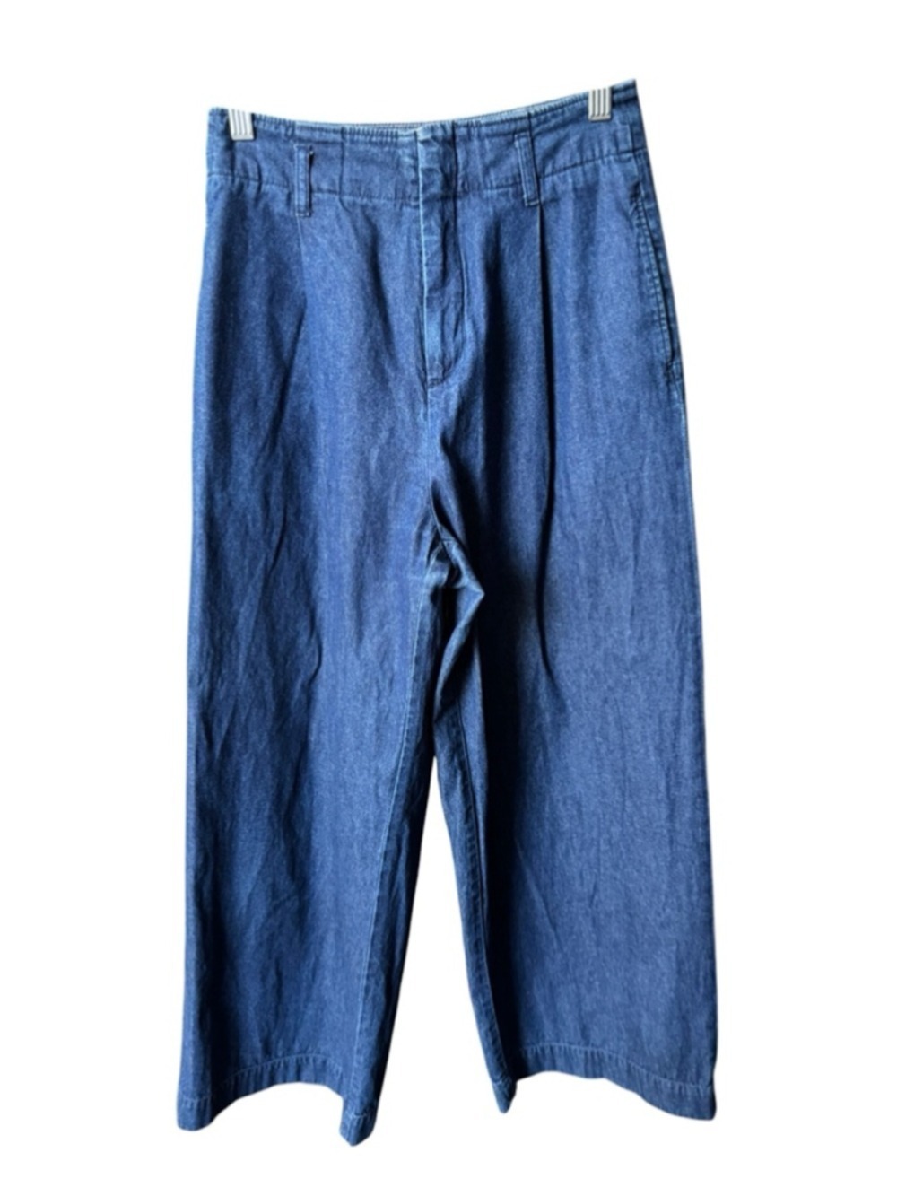 Women's Uniqlo Blue Denim Capri Pants Size 25